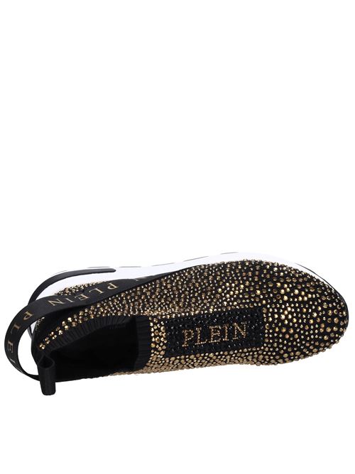 Sneakers in tessuto e strass PHILIPP PLEIN | 78997 TOMAIANERO-ORO